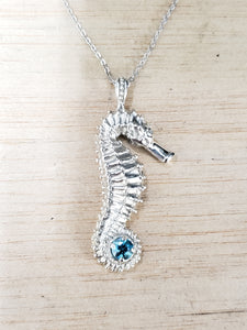 Sterling Silver Seahorse